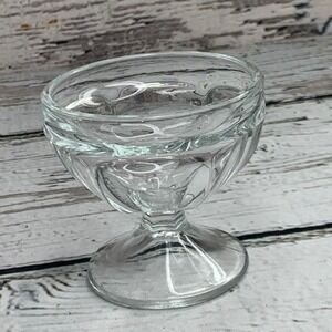 Libbey Fountainware Sherbet Dish Dessert‎ Cup Glass Pedestal Bowl 2.5 oz